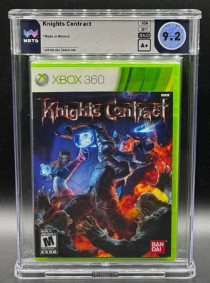 Knights Contract Microsoft XBox 360 Sealed New WATA 9.2 A+ Graded - Image 1 of 2