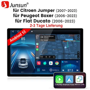 13.1" Android 13 Autoradio Carplay Für Fiat DUCATO PEUGEOT Citreon GPS Nav 4+64G - Bild 1 von 17