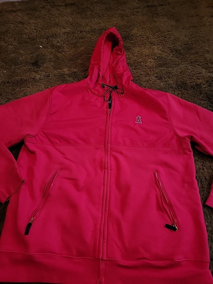 Chaqueta con capucha roja Angels manga larga XL por Big ropa exterior de algodón Foto 1 de 4