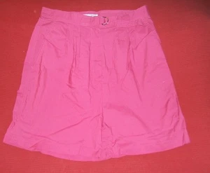 Pantalones Cortos L@@K Alison Graig Talla 18 Rosa Caliente Botón Cierre con Cremallera con Deslizable Ajustable Bonito - Imagen 1 de 5