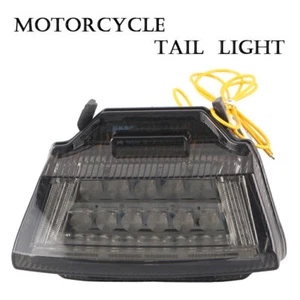 Motorcycle LED Taillight Fit Kawasaki Ninja ZX10R 2011 2012 2013 Black - Picture 1 of 5