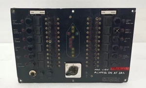 AQUA SIGNAL 3435102030 NAVIGATIONAL LIGHT CONTROL PANEL USED FAST SHIPPING - Picture 1 of 13