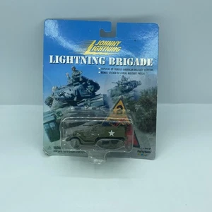 WWII M-16 Anti-Aircraft Half Track Truck Patch Diecast Johnny Lightning Brigade - Picture 1 of 7
