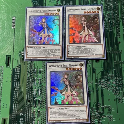 Aromaseraphy Sweet Marjoram CHIM-EN034 Super 1st Edition Yugioh Chaos Impact 3 - Image 1 of 4