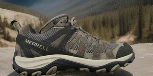 Zapatos de senderismo impermeables Merrell Accentor 3 para hombre - Boulder - (tallas anchas) - Imagen 1 de 5