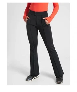Pantalón de nieve Athleta Glacier Flare negro liso talla 12 - Imagen 1 de 7