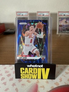 2024-25 Panini Prizm Basketball Zach LaVine Blue Seismic /99 Chicago Bulls - Picture 1 of 2