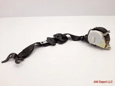 BMW 335i 335xi 328xi 328i E90 2007 sedán cinturón de seguridad delantero izquierdo del conductor negro Foto 1 de 4