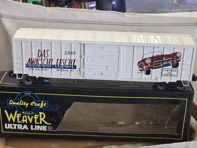 Weaver "Corvette" Das Awkscht Fescht 1993  Box Car.  (Pre-owned) - Image 1 of 4
