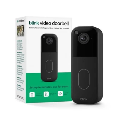 Timbre Video Blink (modelo más reciente) Módulo de sincronización requerido no incluido Foto 1 de 4