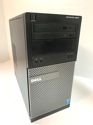 Dell Tower PC Core i5-4570 3.20GHz 8GB RAM 120GB SSD + 500GB HDD Win 10 Pro - Image 1 of 4