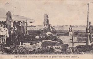LIBYEN - Tripolis - La Flotta Italiana vista dal Giardino del "Circolo Militare" - Bild 1 von 2