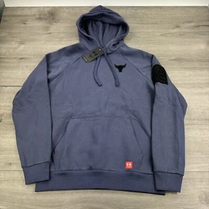 Sudadera con Capucha Under Armour Project Rock Día de los Veteranos Para Hombre Talla M NUEVA CON ETIQUETAS LEER - Imagen 1 de 8