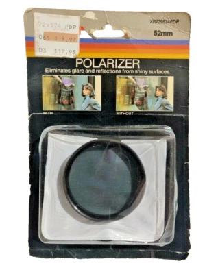 Super Albinar 52 mm Polarizer Screw-In Filter Made in Japan (K-104) NIB Vintage - Image 1 of 2