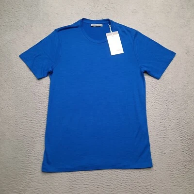 Icebreaker Tech Lite II Camiseta Hombre XL Azul Merino Manga Corta Camiseta Adulto Foto 1 de 4