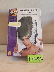 Monster Bride Wig Black & White Rubie's 50794 New - Picture 1 of 4
