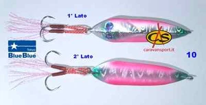 BLUE BLUE SEA RIDE JIG COL 10 BLUEBLUE METAL JIG 60 GR LEPPA LURE MUCHO SPINNING - Foto 1 di 1