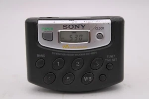 Sony Walkman SRF-M37V Portable AM/FM Weather TV Band Radio Belt Clip Working - Picture 1 of 10