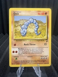 Onix 84/130 - Set Base 2 - Carta Pokemon WOTC MP. - Foto 1 di 2