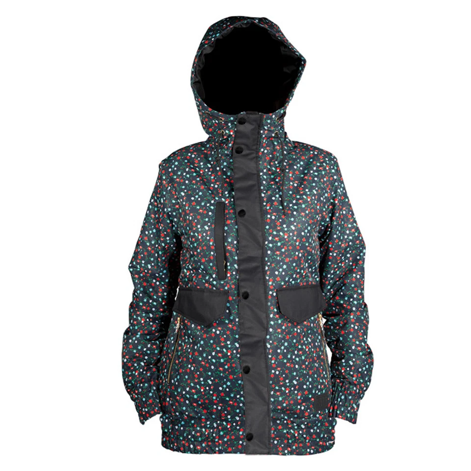 NEFF 2016 Womens Snowboard Liberty Floral SHELBY Insulated JACKET - Image 1 of 1