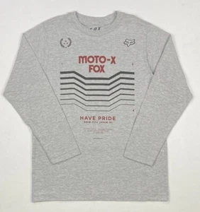 Boy's Youth Fox Long Sleeve Cotton Shirt - Picture 1 of 5