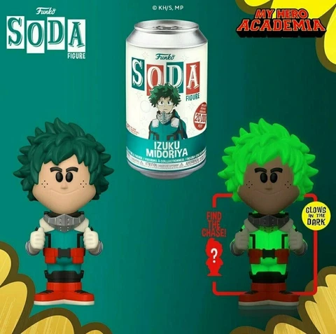 FUNKO POP! VINYL SODA MY HERO ACADEMIA DEKU 1:6 CHASE CHANCE FIGURE (IN STOCK) Cover