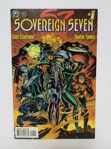 Sovereign Seven #1 DC Comics July 1995, actual pictures Near Mint / Mint - Imagen 1 de 4