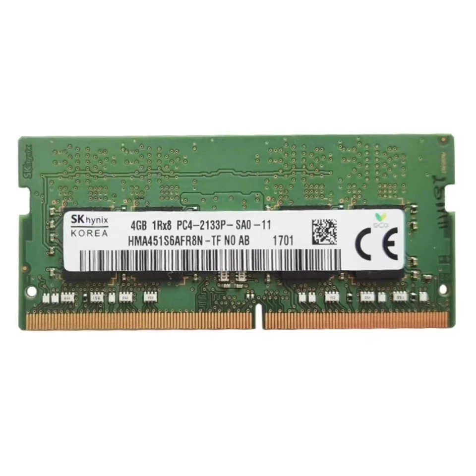 Hynix 4GB DDR4 PC4-17000 (DDR4-2133MHz) Laptop SODIMM Memory Ram HMA451S6AFR8N - Image 1 of 4