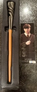 Wizarding World Harry Potter Mystery Wand Neville Longbottom With Bookmark EUC  - Picture 1 of 13