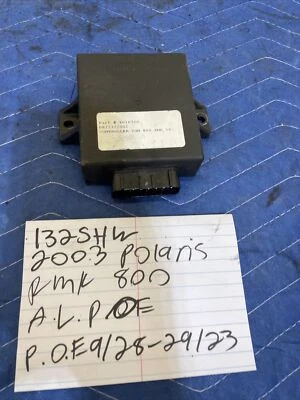 2003 Polaris RMK 800 4010720 CDI Box Snowmobile Ignition 18 Degree XC SP 700 132 - Image 1 of 4