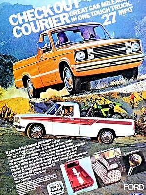 1981 Ford Courier Truck Vintage Original  Print Ad 8.5 x 11" - Изображение 1 из 4
