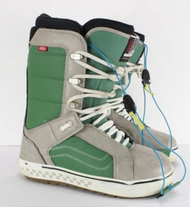 Botas de snowboard Vans Hi Standard OG para hombre 9 Jake Kuzyk verde/gris caqui - Imagen 1 de 23