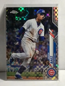2020 Topps Chrome Baseball - Javier Baez - X-Fractor - Chicago Cubs #198 - Picture 1 of 2