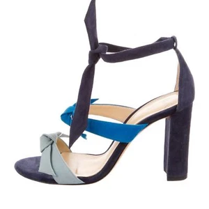 Alexandre Birman Wildleder Colorblock Heels Größe 7,5 – UVP 595 $ - Bild 1 von 6