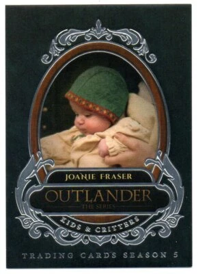 2023 Cryptozoic Outlander Season 5 KIDS & CRITTERS SILVER ETCH FOIL Insert KC5 - Image 1 of 2