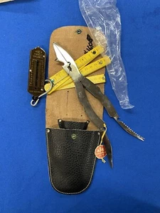 VINTAGE SPORTSMANS GERMANY FLY FISHING MULTI TOOL PLIER KNIFE Solingen Ohligs - Picture 1 of 20
