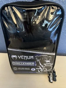 Venum Challenger 4 oz. MMA Gloves without Thumb - Black/Black - Picture 1 of 2