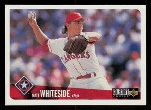 Matt Whiteside 1996 Collector's Choice #736 Texas Rangers Baseball Card - Picture 1 of 2