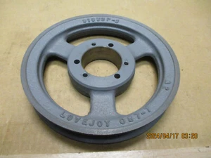 NEW OTHER LOVEJOY 1422G7 SH, 7" COMPANION PULLEY, USE W SH QD BUSHING. - Picture 1 of 2