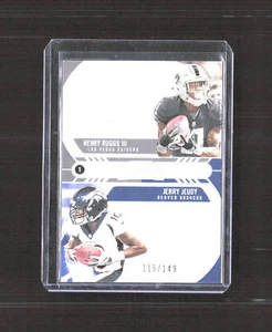 2020 Panini Contenders #RN-RJ Ruggs/Jeudy Round Numbers Silver #/149 - Picture 1 of 2