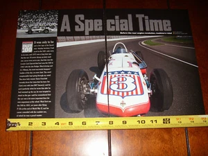1962 LEADER CARD SPECIAL OFFY POWERED WATSON RACE CAR - ORIGINAL 2011 ARTICLE - Picture 1 of 4