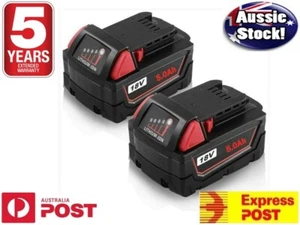 Paquete de 2 unidades para batería de iones de litio Milwaukee M18 18V XC 5.0Ah - Imagen 1 de 4