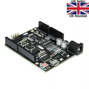 WemOs UNO + WiFi R3 ATmega328P + ESP8266 (32Mb memory), USB-TTL CH340G Arduino - Picture 1 of 3