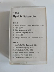 Original Ryuichi Sakamoto 1996 Promotional Cassette Tape Contemp. Classical Pop - Picture 1 of 5