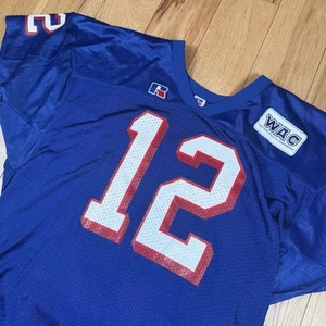 VINTAGE Russell Athletic NCAA Football Trikot Herren XL #12 WAC USA Made Western - Bild 1 von 8