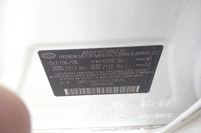 Sonata 2007 OE velocímetro calibre clúster 54 k millas Hyundai Foto 1 de 4