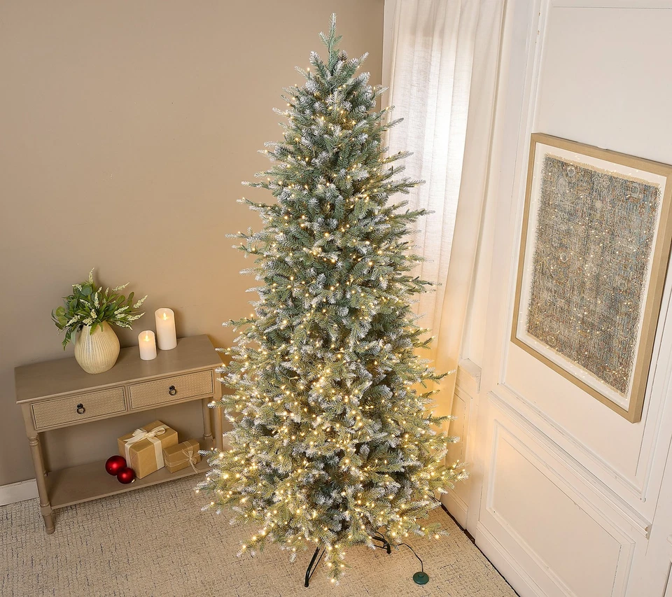 LUCES BELÉN 8.5' MICRO LED ÁRBOL CON 4 EN 1 LEDS - ABETO NIEVE Foto 1 de 1