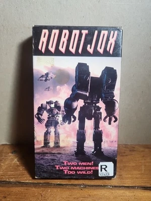 Robot Jox VHS 1991 1st Release Hollywood Video Post Apocalypse Sci-Fi OOP  - Image 1 of 4