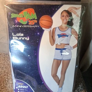 Spirit Halloween Space Jam Lola Bunny Disfraz Completo Adulto Grande 12-14 Juegos con disfraces - Imagen 1 de 7