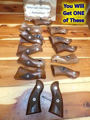 RUGER FACTORY FACTORY RUGER Walnut Gun Grips Security & Service Six Serial # 151000 & Above